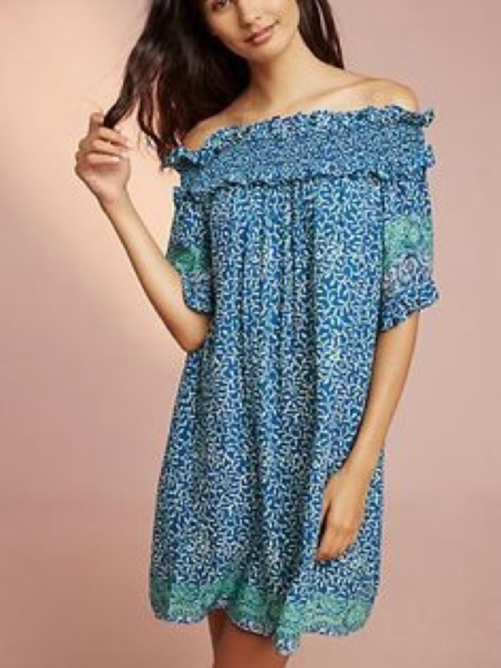 NAT by Natalie Martin Pilar Off-The-Shoulder Dress